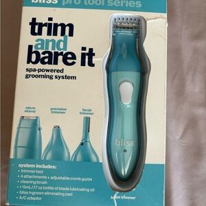 Bliss Trim It and Bare It‎ Spa Powered Grooming System for Women
